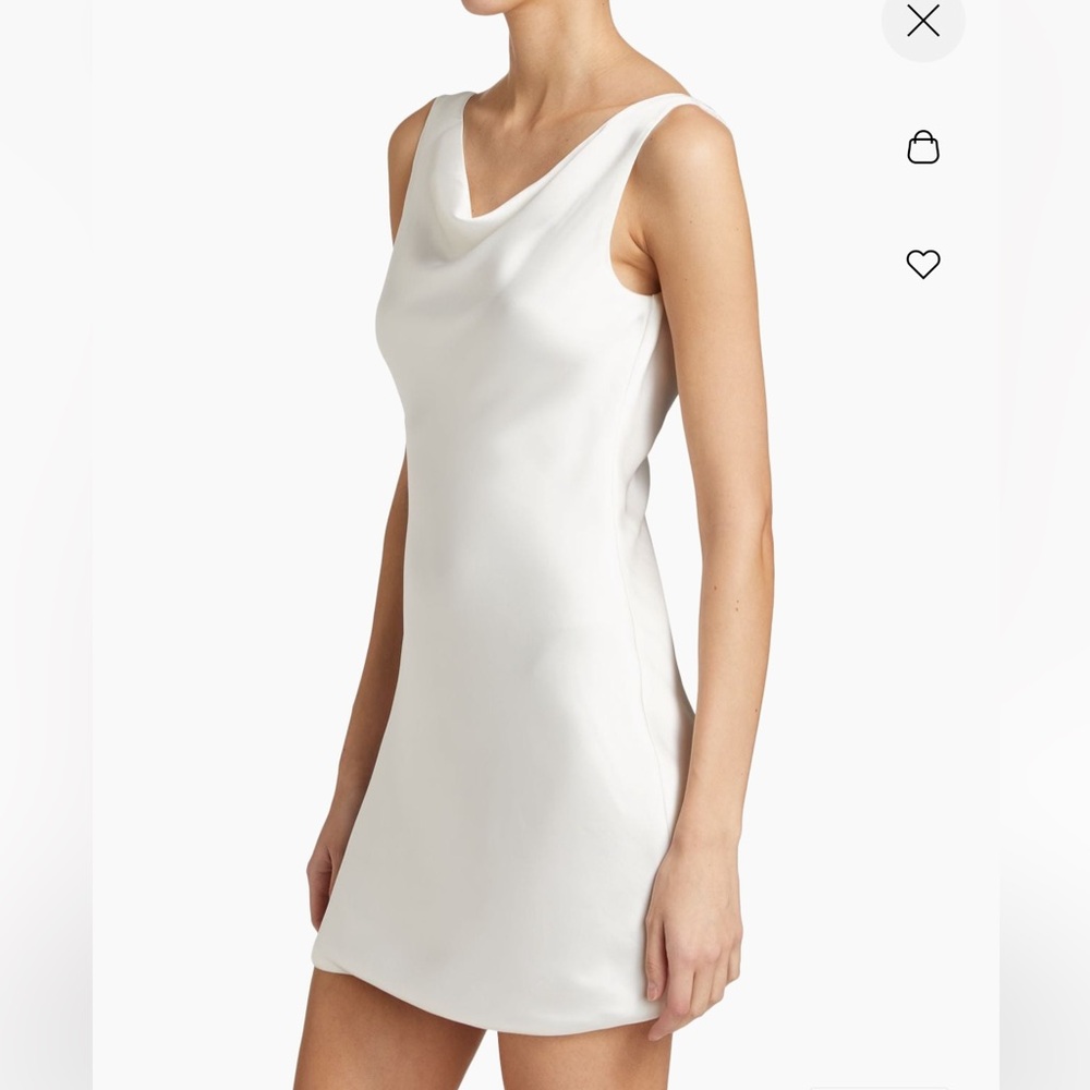 Norma Kamali White Mini Dress brand new never worn